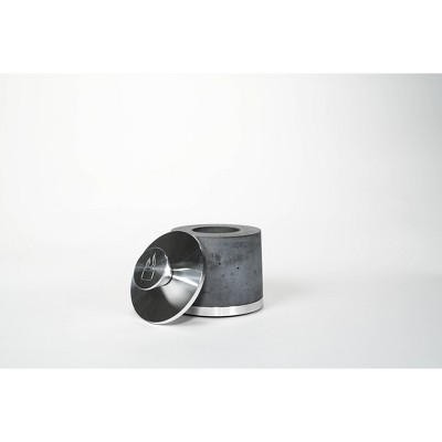 FLIKR Fire Round Personal Outdoor Tabletop Fireplace Black