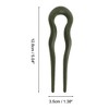 Unique Bargains U-shaped Hair Pin 5.04"x1.38" 1 Pc - 4 of 4