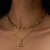EVRY JEWELS WATERPROOF Gold or Silver Plated 5th Ave Necklace - 3 of 3