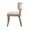 Set of 2 Marie Dining Chair Beige/Light Natural - 4 of 4