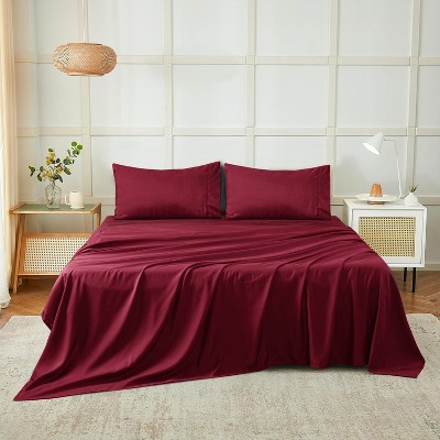 4 Piece Sheet Set Ultra Soft, Easy Care Hotel Collection Sheet 16 Inches Deep Pocket Sheets - Cotton Passion