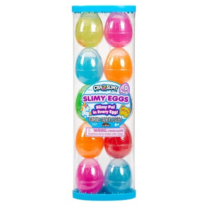 Cra-Z-Slimy Eggs Slimes and Putties - 10pk