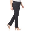 Rekucci Curvy Woman  Straight Leg Pull-On Pants with Tummy Control - 2 of 4