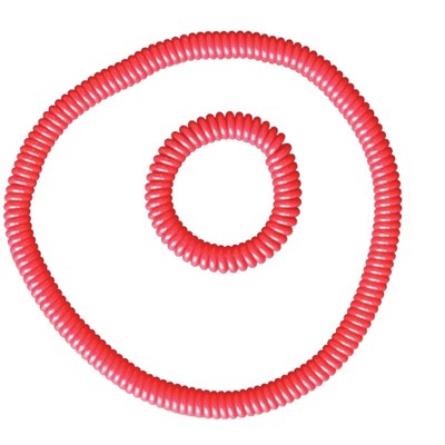 Abilitations Chewlery Chewable Jewelry, Red, Set of 2