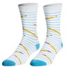 Crazy Socks, Scribble, Funny Novelty Socks, Medium - 2 of 4