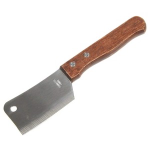Chef Craft 7" Stainless Steel Mini Cleaver Chop Knife - Great for Chopping Veggies and Cheese - 1 of 2