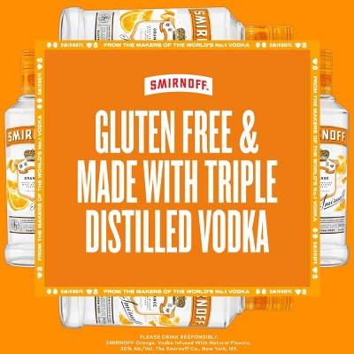 Smirnoff Orange Flavored Vodka - 750ml Bottle