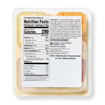Two Cheese Pizza Lunch Kit - 4.1oz - Good & Gather™