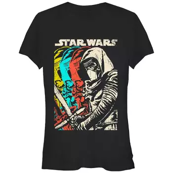 Binnenshuis rijstwijn Prominent Junior's Star Wars The Force Awakens Kylo Ren Copies T-shirt - Black -  Small : Target