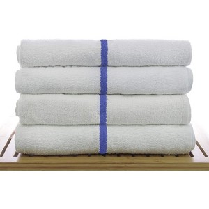 BC BARE COTTON Kitchen Bar Mop Cleaning Cotton Towels for Home or Restaurant, Set of 24 - 1 of 4