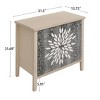 Okak Modern Storage Cabinet, Sideboard Buffet with Crafted Handle & Adjustable Shelves, Console Table for Kitchen Living Room Entryway - 4 of 4