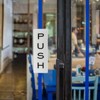 Unique Bargains Acrylic Self-Adhesive Decor Home Business Push Pull Door Sign 2 Pairs - 3 of 4