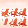 FONTOI Patio Accent Chair, Folding Adirondack Chair with Handles, Backyard Chair for Travel Camp Garden Beach - 4 of 4