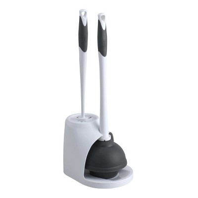 Simplehuman Toilet Plunger With Caddy White : Target