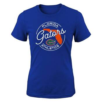 NCAA Florida Gators Girls' Short Sleeve Crew Neck T-Shirt