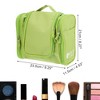 Unique Bargains Travel Makeup Bag Travel Toiletry Organizer Makeup Brush Holder Waterproof Oxford Cloth 1 Pc - 4 of 4