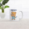 Crazy Dog Hugs Now Violence Later Mug Funny Sarcastic Cute Bear Graphic Novelty Coffee Cup-11oz - 2 of 4