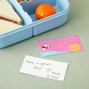 Juvale 60 Pack Lunch Box Essentials Notes with Riddles and Puns, Kids Joke Cards, 60 Single-Sided Designs - 2 of 4