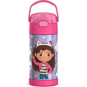 Thermos 12 oz. Kid's Funtainer Vacuum Insulated Stainless Steel Water Bottle - 1 of 2