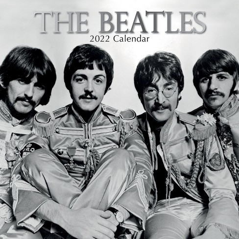 Beatles Calendar 2022 The Gifted Stationery 2021 - 2022 Monthly The Beatles Wall Calendar, 16  Month, Celebrity Theme With Reminder Stickers, 12 X 12 In : Target