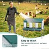 ORRD 3-Hole Chicken Nesting Box with Lid & Legs – Green, for Coop & Farm - 4 of 4