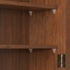 Bathroom Wall Cabinet, Kitchen Wall Cabinet with Towel Rack, Removable Shelves, Glass Doors, Rustic 3-Tier Farmhouse Mounted Cabinet - 3 of 4