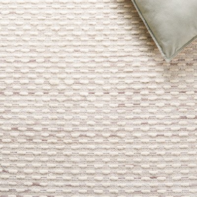 Blue Flat Woven Handmade Wool 6' x 9' Area Rug