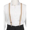 Allegra K Women's Adjustable Metal Clamp Elastic Suspenders Braces - 2 of 4