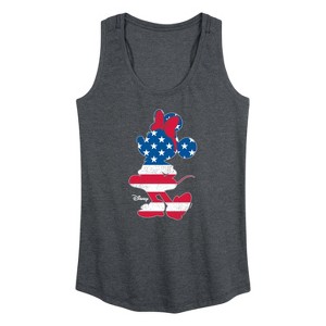 Women's - Disney - Americana Graphic Racerback Tank - 1 of 4