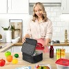 OPUX Insulated Lunch Bag, Leakproof Soft Cooler Tote Box School Kids Boys Girls, Small Compact Reusable Adult Men Women - 3 of 4