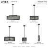 Livex Lighting Industro 1 - Light Pendant in  Black/Brushed Nickel - 2 of 4