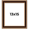 PosterPalooza | Weathered Gold Picture Frame - UV Acrylic, Foam Board Backing, Hanging Hardware - 2 of 4