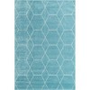 Unique Loom Trellis Frieze Geometric Trellis Indoor Woven Area Rug - 2 of 4