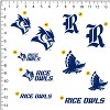 Rice University Spirit Logo 50Ct Sticker Packs Miscellaneous 50 Ct. Sticker Pack - 2 of 4