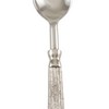 Saro Lifestyle Ribbed Flatware, Silver (Set of 5) - 2 of 4