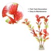 Unique Bargains Plastic Artificial Water Plants Aquarium Decorations Red 7.68" Heigh 1 Pc - 3 of 4