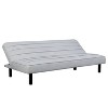 Serta Maple Convertible Sofa Light Gray - 4 of 4