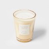 Colored Vase Glass with Dustcover Cashmere Vanilla Candle Ivory - Threshold™ - 4 of 4