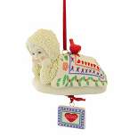 Snowbabies Quilted In Love 2023 Ornament  -  One Ornament 2.75 Inches -  Christmas Pattern Hearts Holly  -  6012330  -  Polyresin  -  Multicolored