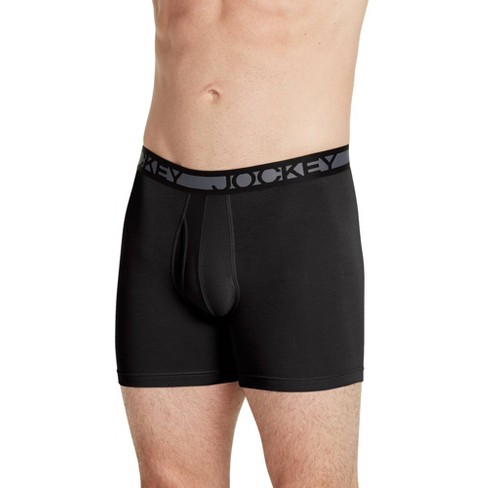 Men's Midway Boxer Briefs in Black