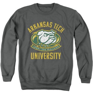 Arkansas Tech University Official Jerry The Bulldog Adult Crewneck Sweatshirt - 1 of 4