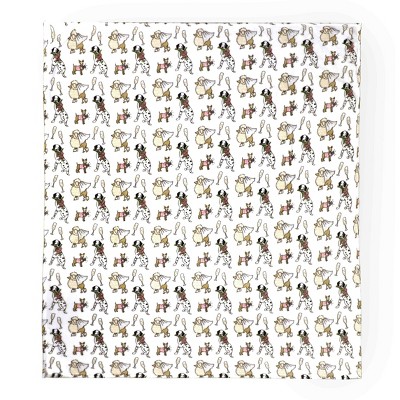 60"x70" Oversized Dogs Printed Plush Throw Blanket