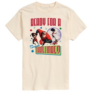 Men's - Disney - Ready For A Super Christmas Short Sleeve Graphic T-Shirt - 1 of 4