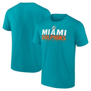 NFL Miami Dolphins Men's Short Sleeve Core T-Shirt - 1 of 3