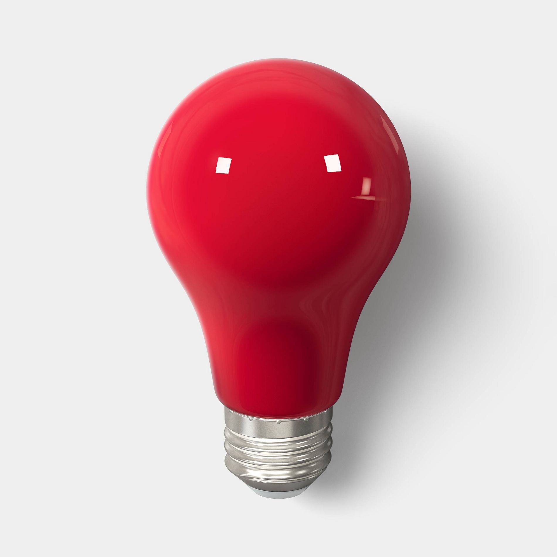 LED Christmas Frosted A19 Bulb Red - Wondershop™
