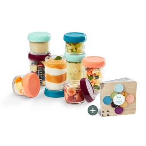 Babymoov Glass Babybowls Eco-Friendly and Durable Containers to Store, Reheat, and Transport Baby's Meals - 1 of 4