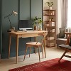 Wood Writing Desk,Study Desk for Bedroom,Wood Desk with Drawers,Modern Furniture Simple Study Makeup Workstation - 3 of 4
