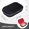 ZIPIT Black Pencil Box with Rainbow Zip - image 4 of 4