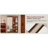Vynxaria Wall-Mounted Full-Length Mirror with Shelves ¨C Stylish & Space-Saving Solution - 3 of 4