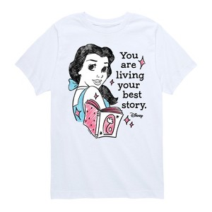 Boys' - Disney - You Are Living Your Best Story Short Sleeve Graphic T-Shirt - 1 of 4